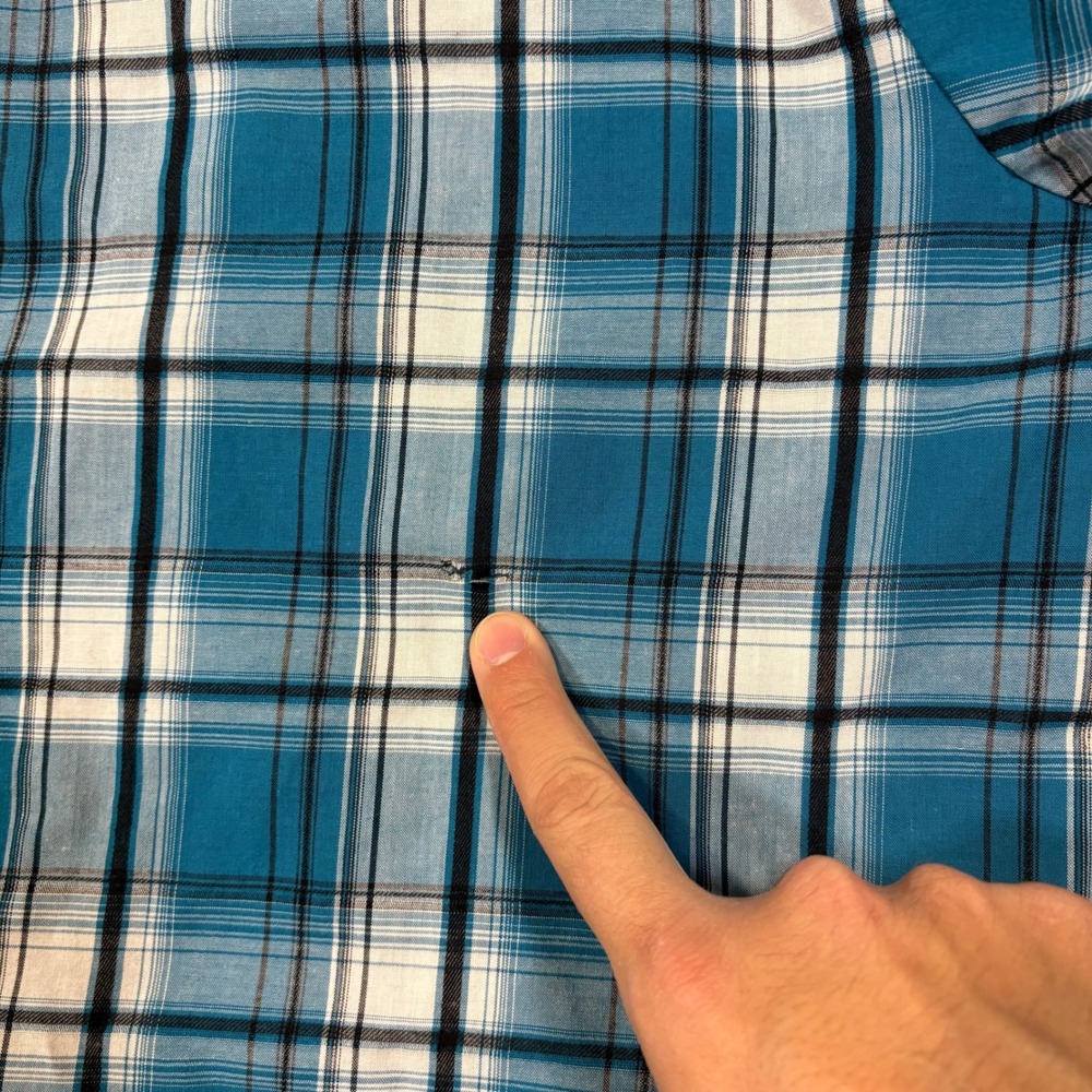 Ely Cattleman S/S Plaid Pearl Snap - Picture 7 of 7